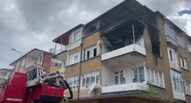 Ev sahibiyle tartışan kiracı evi ateşe verdi