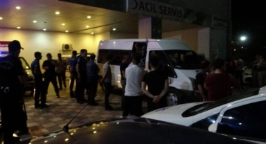 Kayısı kavgası hastaneyi karıştırdı: 2'si polis 6 yaralı, 13 gözaltı