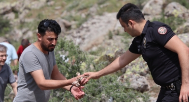 Kayseri'de şok olay: Şüphelinin itiraf ettiği vadide onlarca kemik bulundu