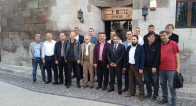 KGC Yönetimi "KGC Veli Altınkaya Basın Müzesi"ndeki çalışmaları inceledi