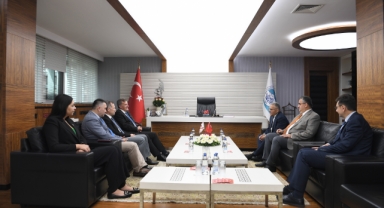 KKTC’Lİ BAKAN, BAŞKAN BÜYÜKKILIÇ’TAN “ÇÖZÜM ÖNERİLERİ” İSTEDİ