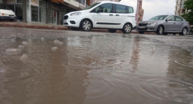 Konya'da yağış etkili oldu, çalışmalar devam ediyor