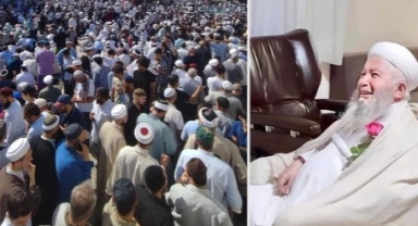 Mahmut Efendi'nin cenazesi inanılmaz! İsmailağa cemaati kadınları istemedi Fatih Camii doldu!