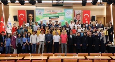 TALAS’TA ATIKLAR DÖNÜŞÜME, ÖDÜLLER ÖĞRENCİLERE