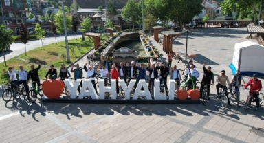 Yahyalı’da Sağlıklı Yaşam için Pedal Çevirdiler