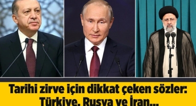 3'lü zirve için dikkat çeken sözler!