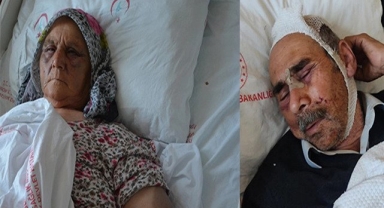 Anne Babasını Darp Etti
