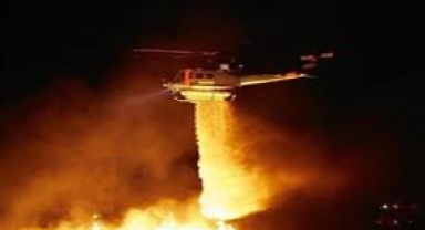 Bakan Kirişci duyurdu: İlk kez Datça yangınında gece görüşlü helikopter kullanıldı!