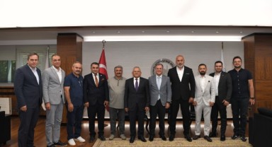 Başkan Büyükkılıç'a Avrupa'daki Kayserililerden