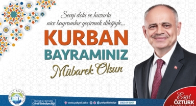 Başkan Esat Öztürk’ten Kurban Bayramı Kutlama Mesajı