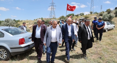 BAŞKAN YALÇIN BAŞAKPINARLILARLA ÇALIÇUKURDA BULUŞTU