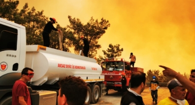 Datça'da orman yangını!