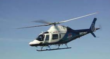 Kayseri'de bayram öncesinde helikopterle trafik denetimi!
