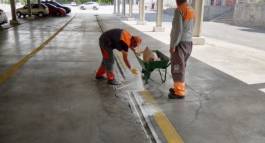 Kayseri Melikgazi, kurban kesimi sonrasında pırıl pırıl temizleniyor!