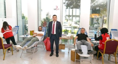 KAYSERİ OSB'DEN KIZILAY'A KAN BAĞIŞI