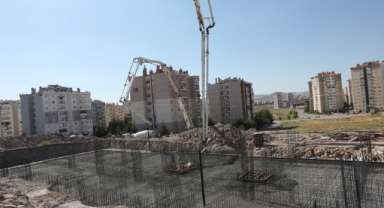 Kocasinan’da 24 Derslikli Ve 6 Ek Ders Sınıflı Lisenin Temeli Atıldı