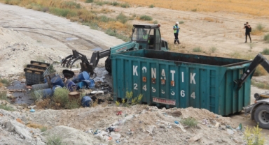 Konya'da çevreye kimyasal atık atan 3 kişiye 38 milyon ceza!