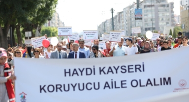 Koruyucu Aile Farkındalık Yürüyüşü Gerçekleştirildi