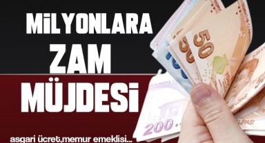 Maaşlara zam geldi!