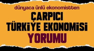 Robin Brooks'tan çarpıcı Türkiye ekonomisi yorumu