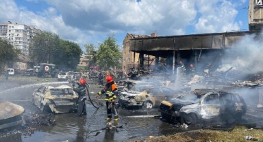 Rusya'dan Ukrayna'nın Dnipro şehrine saldırı!