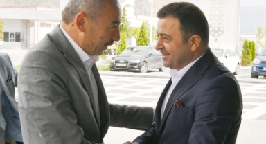 Ticaret Odası Başkanı Ömer Gülsoy, Kayseri OSB Başkanı Mehmet Yalçın'ı ziyaret etti