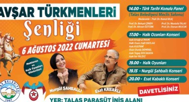 AVŞAR TÜRKMENLERİ BU ŞENLİKTE BULUŞACAK