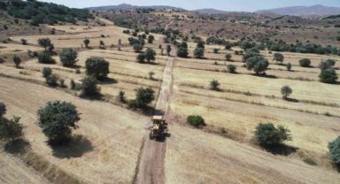 Başakpınar'a 10 kilometrelik yeni tarım yolu!