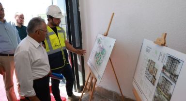 Başkan Büyükkılıç, Büyükşehir'e Ödül Getiren Oruçreis Kentsel Dönüşüm Projesi'nde İncelemelerde Bulundu