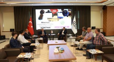 Başkan Büyükkılıç'tan OSB Başkanı Yalçın'a Ziyaret