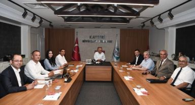 Başkan Büyükkılıç'tan OSB Başkanlarıyla Katı Atık ve Çevre Konulu