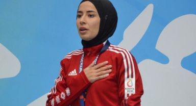 Büyükkılıç, Altın Madalya Kazanan Spor A.Ş. Sporcusu Hançer'i Tebrik Etti
