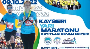 Büyükşehir'in Uluslararası Kayseri Yarı Maratonu'nda Heyecan Artıyor