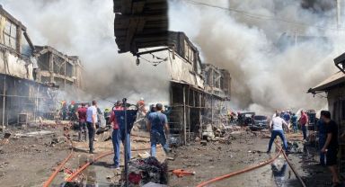 Ermenistan'da havai fişek deposunda patlama: 1 ölü, 20 yaralı!