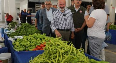 KAYSERİ’DE TEK, TÜRKİYE’DE SAYILI OLAN ‘YÜZDE 100 EKOLOJİK PAZAR’ AÇILDI