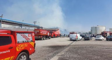 Kayseri Şeker Fabrikası'nda korkutan yangın!