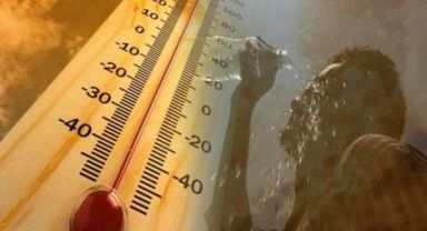 Sıcaklık 50 dereceye kadar çıkınca vatandaş evlere kapandı