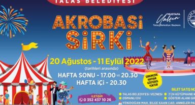 TALAS’TA SİRK HEYECANI