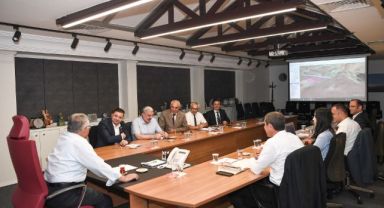 #YENİDEN# Başkan Büyükkılıç'tan OSB Başkanlarıyla Katı Atık Ve Çevre Konulu