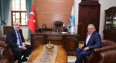 Başkan Büyükkılıç, ERÜ ve KAYÜ Rektörleri ile Bir Araya Geldi