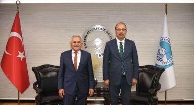Başkan Büyükkılıç, Sayıştay Başkanı Yener'i Ağırladı