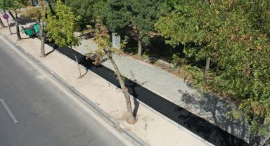 Büyükşehir'den Bisiklet ve Yaya Yolu Çalışması