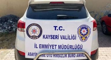 Çekiciyle çalınan 450 bin TL'lik aracı polis buldu