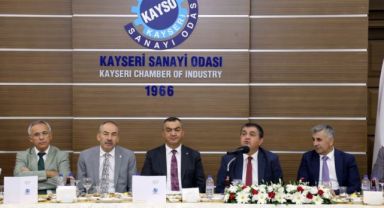 Dışişleri Bakan Yardımcısı KAYSO’da sanayicilerle bir araya geldi
