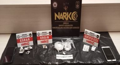 Giresun’da uyuşturucu operasyonu
