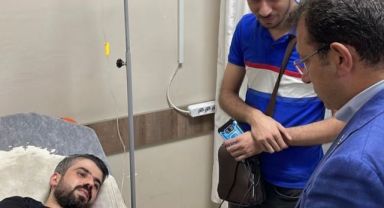 İBB Başkanı İmamoğlu, metrobüs kazası sonrası yaralıları ziyaret etti!