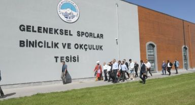 Kayseri'de Atlı Okçuluk Türkiye Şampiyonası Rüzgârı Esti