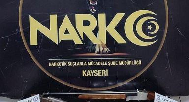 Kayseri’de uyuşturucu madde ticareti yapan şahışlar yakalandı.