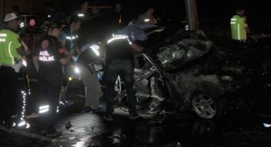 Kayseri'deki feci kazada 2 kişi öldü!
