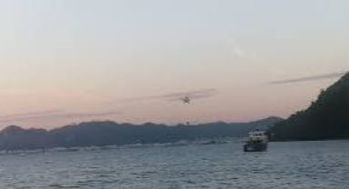 Marmaris'teki orman yangınına havadan söndürme çalışmaları başladı!